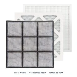 Xpower X-2480A-Blue 1/2 HP 2.8 Amp 550 CFM Professional HEPA Mini Air Scrubber -3D Prima Boutique XPR X 2480A Blue 7