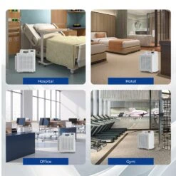 Xpower X-2830 4 Stage Filtration HEPA Purifier System W/ PM2.5 Air Sensor -3D Prima Boutique XPR X 2830 5