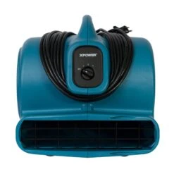 XPower X-600A 1/3-Hp 2.8-Amp 2,400-Cfm 3-Speed Electric Air Mover/Dryer - Blue -3D Prima Boutique XPR X 600A Blue 5