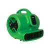 Xpower X-600A-Green 1/3 HP Air Mover W/ Built-In Power Outlets - Green