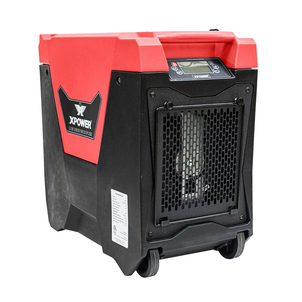 Xpower XD-85L2-Red 145-Pint LGR Commercial Dehumidifier Red W/ Purge Pump 1 Xpower XD-85L2-Red 145-Pint LGR Commercial Dehumidifier Red W/ Purge Pump