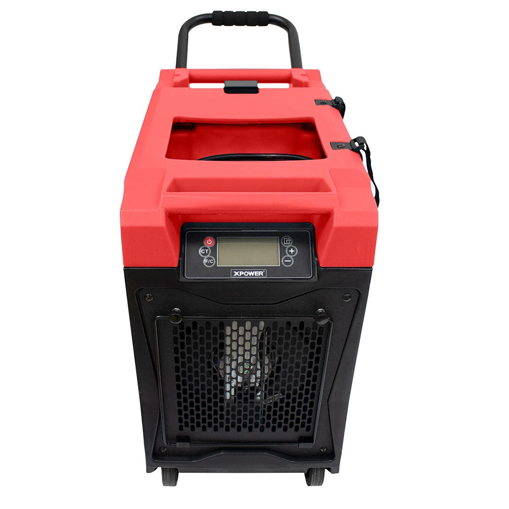 Xpower XD-85L2-Red 145-Pint LGR Commercial Dehumidifier Red W/ Purge Pump 7 Xpower XD-85L2-Red 145-Pint LGR Commercial Dehumidifier Red W/ Purge Pump – Image 7
