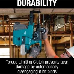 Makita XRH01ZWX 18V LXT 1" Li-Ion Brushless Cordless Rotary Hammer - Bare Tool -3D Prima Boutique XRH01ZWX 5