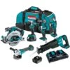Makita XT616PT 18V LXT Li-Ion Brushless Cordless 6 Tool Combo5.0 Ah Kit