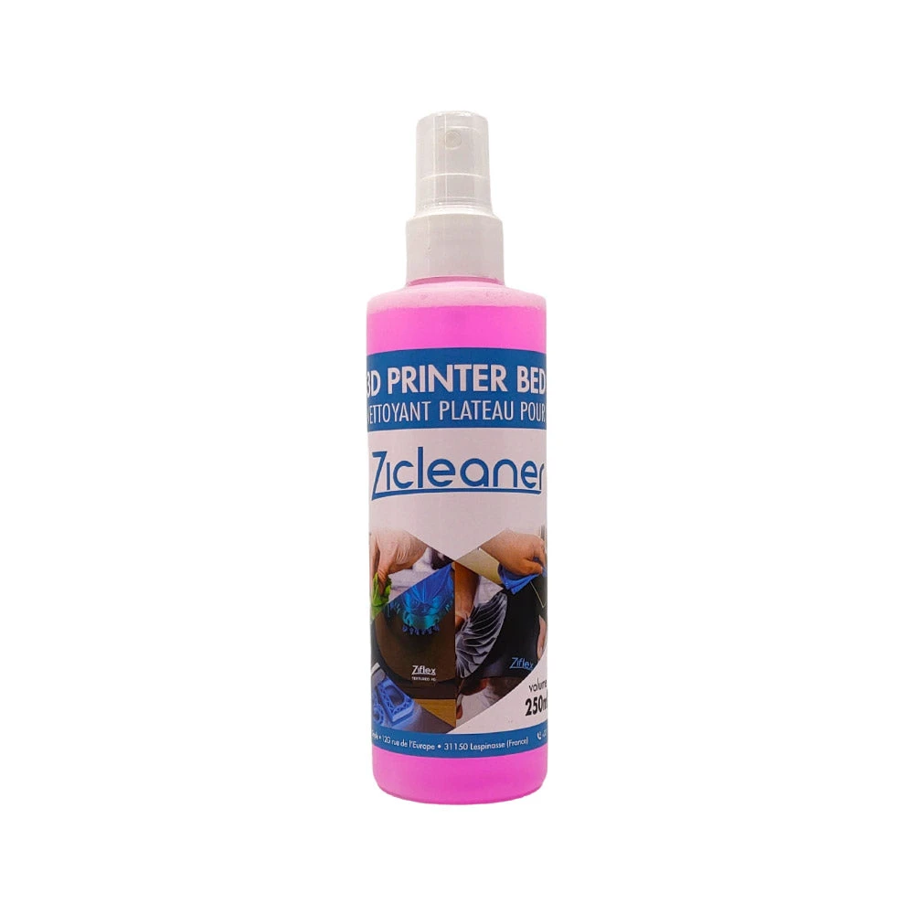Zimple3D - Zicleaner Nettoyant Plateau Spray 250 Ml 1 Zimple3D - Zicleaner Nettoyant Plateau Spray 250 Ml