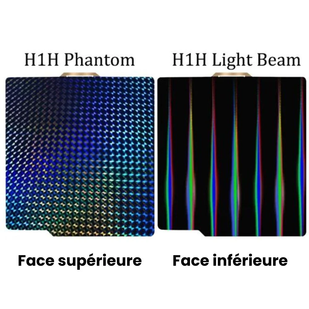 Ziflex - Plateau D'Impression Pour Bambu Lab - H1H Light Beam & H1H Phantom - 257 X 257 Mm 3 Ziflex - Plateau D'Impression Pour Bambu Lab - H1H Light Beam & H1H Phantom - 257 X 257 Mm – Image 3