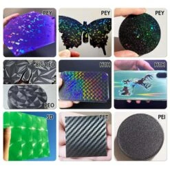 Ziflex - CrealityK1/K1C - PEI Smooth & PEI Textured - Noir - 235 X 235 Mm -3D Prima Boutique Ziflex Plateaud ImpressionpourBambuLab Peitextured PEISmooth 257x257cm 2