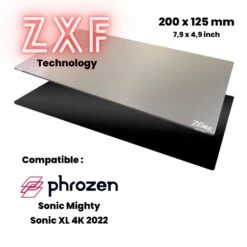 Ziflex - Résine - Starter Kit 200 X 125 Mm - Mighty 4k/Sonic XL 4k