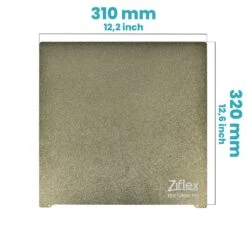 Ziflex - Plateau Flexible PEI 310 X 320 Mm Textured