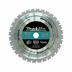 Makita A-96095 5-7/8" 32T Carbide-Tipped Saw Blade, Metal/General Purpose