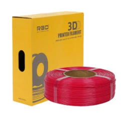 R3D - ABS+ - Rouge (Red) - 1,75 Mm - 1 Kg Refill -3D Prima Boutique abs red 2 b22575ce 9d85 49be a444 188f4f2c1920