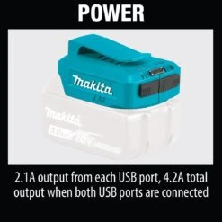 Makita ADP05 18-Volt Lithium-Ion Cordless USB Power Source - Bare Tool -3D Prima Boutique adp05 8