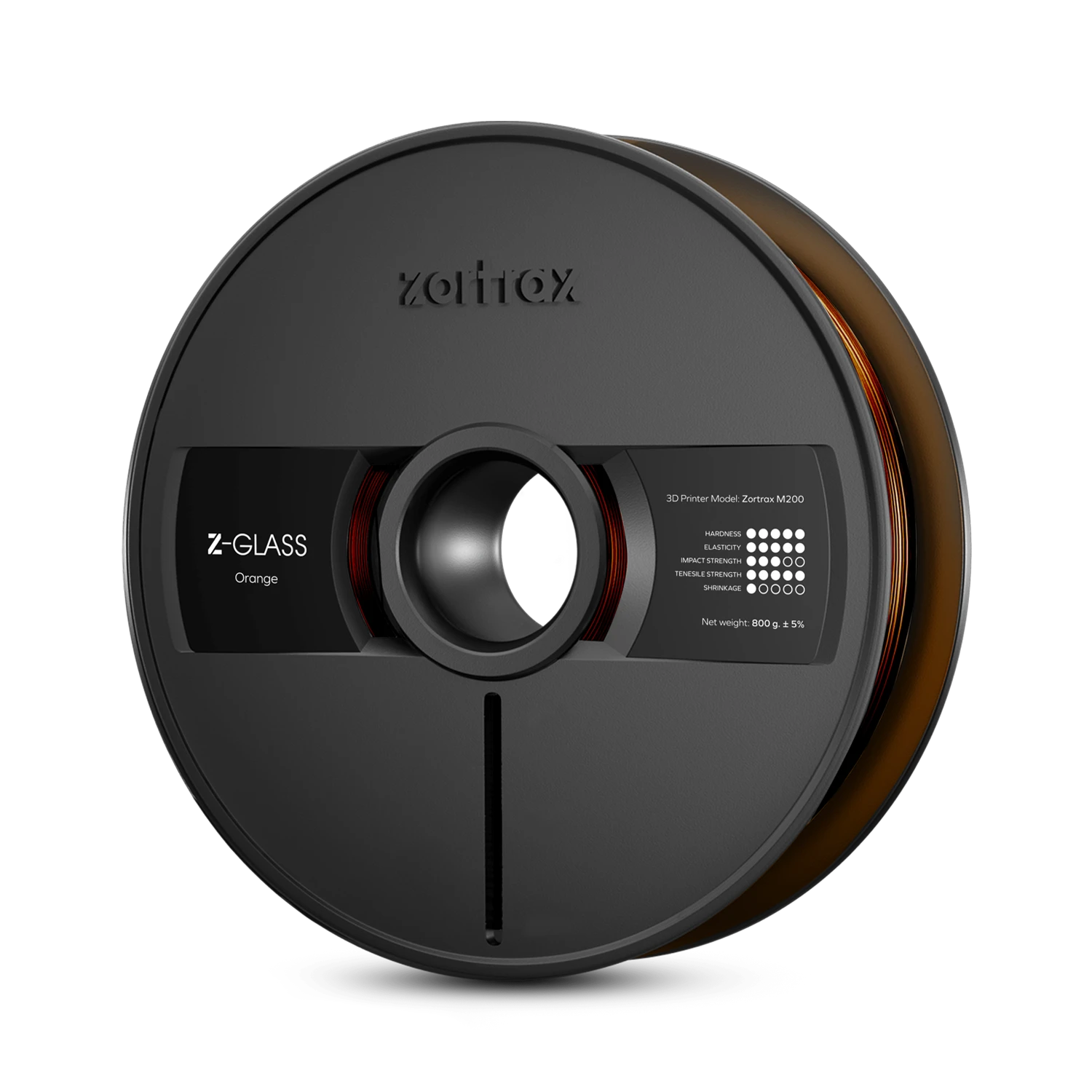 Zortrax - Z-GLASS - Orange (Orange) - 1.75 Mm - 2 Kg 1 Zortrax - Z-GLASS - Orange (Orange) - 1.75 Mm - 2 Kg