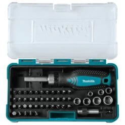 Makita B-50289 Durable Multi Assorted Fastening Ratchet And Bit Set - 47pc -3D Prima Boutique b 50289 3 9c730e8b c085 4956 8b05 09926bbaea5f