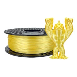 AzureFilm - PLA Silk - Jaune (Yellow) - 1.75 Mm - 1 Kg