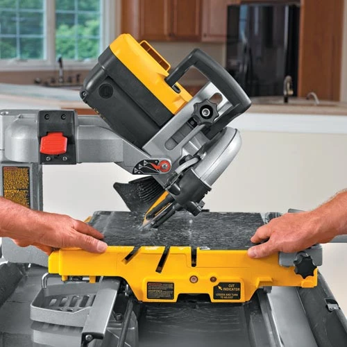 DeWALT D24000S 10" Wet Tile Stone Slate Saw W/ Portable Stand D24000 5 DeWALT D24000S 10" Wet Tile Stone Slate Saw W/ Portable Stand D24000 – Image 5