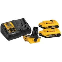 DeWALT DCA2203C 18V To 20V 2.0Ah Lithium-Ion Battery/Charger/Adapter Kit