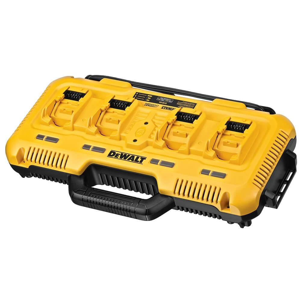 DeWALT DCB104 4 Port Durable Multiport Recharging Simultaneous Fast Charger 2 DeWALT DCB104 4 Port Durable Multiport Recharging Simultaneous Fast Charger – Image 2
