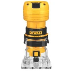 DeWALT DWE6000 1/4" Collet Single Speed Laminate Trimmer Cutter - Electric
