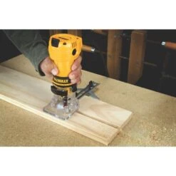 DeWALT DWE6000 1/4" Collet Single Speed Laminate Trimmer Cutter - Electric -3D Prima Boutique dwe6000 3