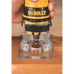 DeWALT DWE6000 1/4" Collet Single Speed Laminate Trimmer Cutter - Electric -3D Prima Boutique dwe6000 4