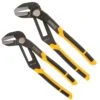 DeWALT DWHT74428 8 And 10-Inch Non-Pinching Push Lock Wide Straight Jaw Pliers