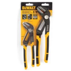 DeWALT DWHT74428 8 And 10-Inch Non-Pinching Push Lock Wide Straight Jaw Pliers -3D Prima Boutique dwht74428 4