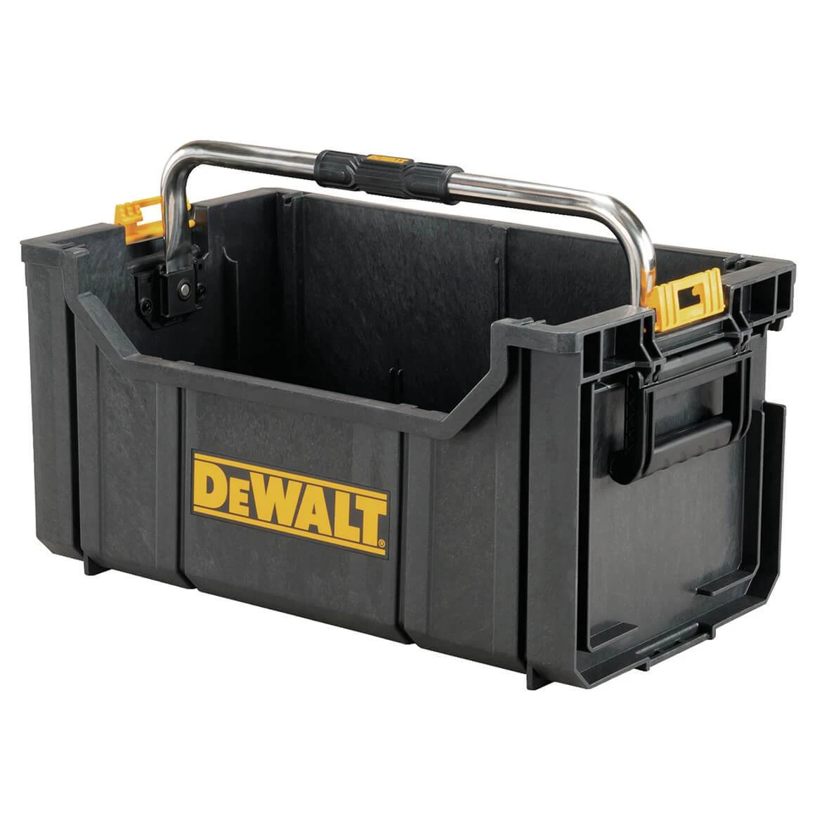 DeWALT DWST08206 TOUGHSYSTEM Stackable Multi-Grip Tool Box Tote 1 DeWALT DWST08206 TOUGHSYSTEM Stackable Multi-Grip Tool Box Tote