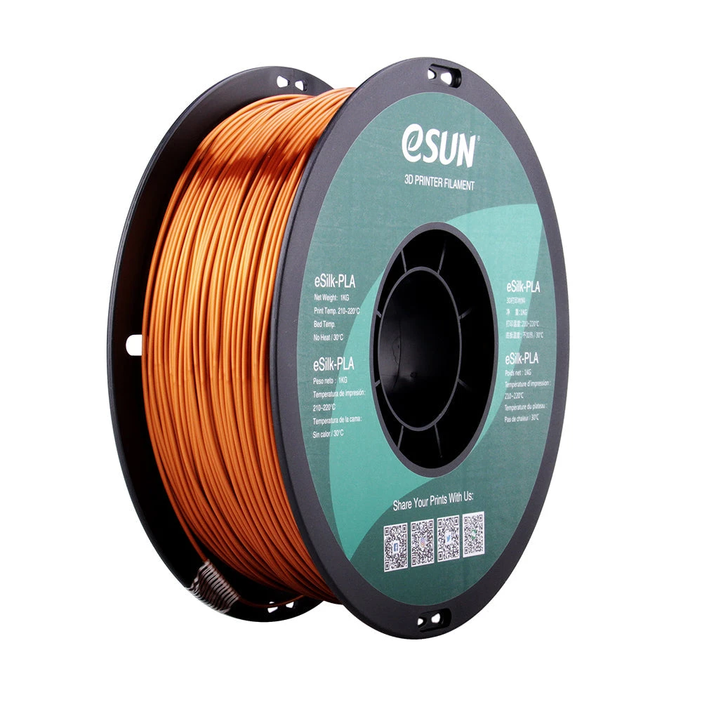 ESun - ESilk PLA - Cuivre (Copper) - 1,75 Mm - 1 Kg 2 ESun - ESilk PLA - Cuivre (Copper) - 1,75 Mm - 1 Kg – Image 2