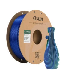 ESun - ESilk-PLA Magic - Vert Bleu (Green Blue) 1,75 Mm - 1 Kg