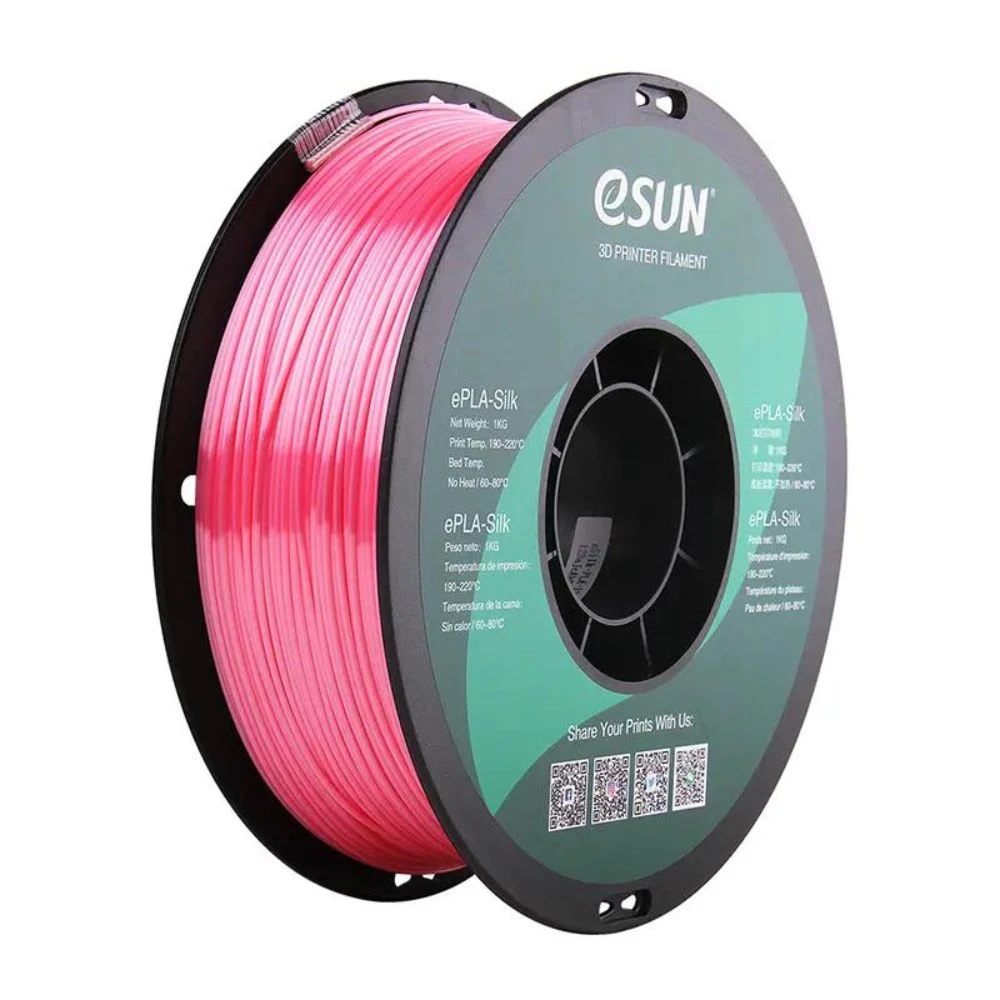 ESun - ESilk PLA - Rose (Pink) - 1,75 Mm - 1 Kg 2 ESun - ESilk PLA - Rose (Pink) - 1,75 Mm - 1 Kg – Image 2