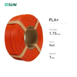 ESun - PLA+ - Rouge (Red) - 1,75 Mm - 1 Kg Refill