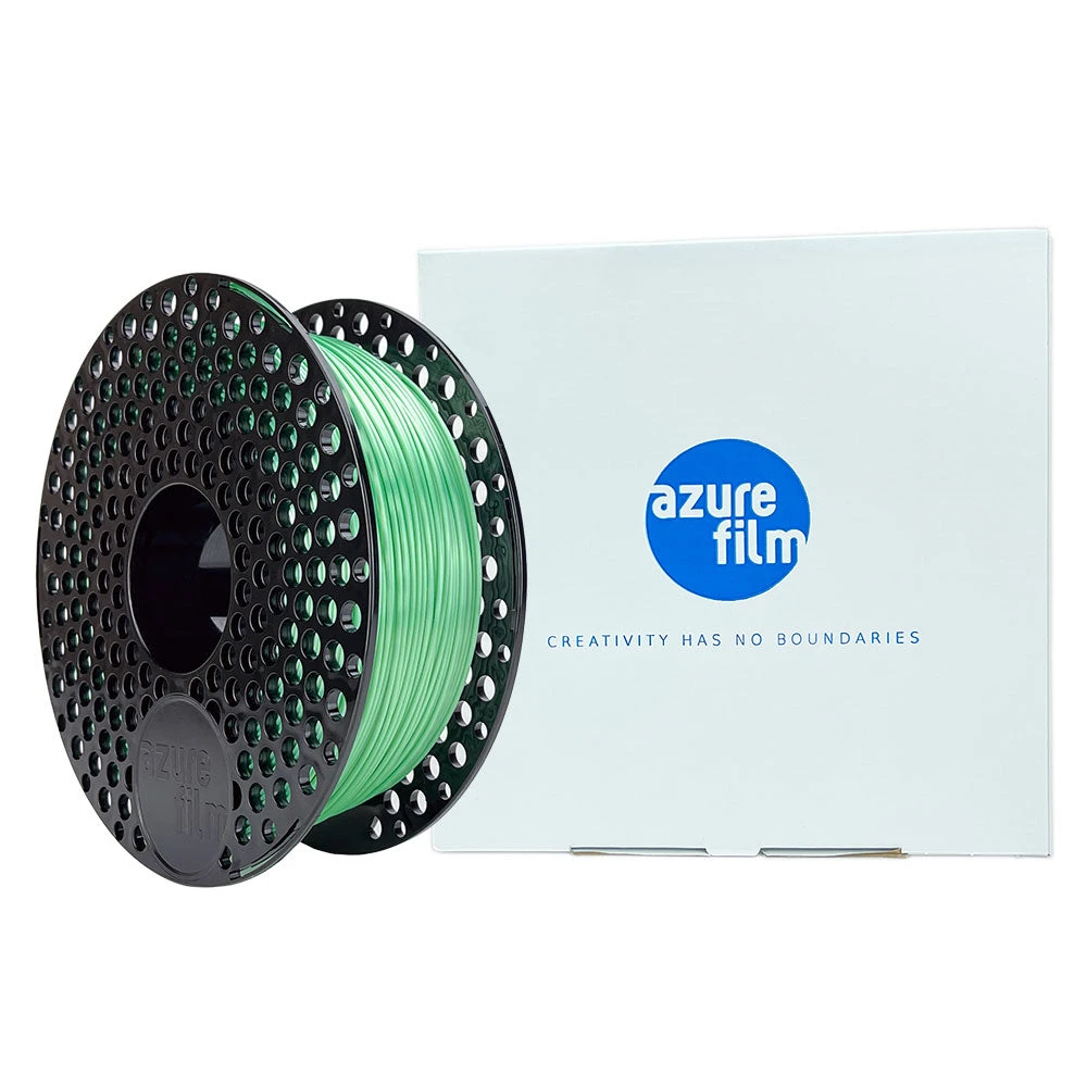AzureFilm - PLA Silk - Vert Aquamarine (Aquamarine) - 1.75 Mm - 1 Kg 2 AzureFilm - PLA Silk - Vert Aquamarine (Aquamarine) - 1.75 Mm - 1 Kg – Image 2
