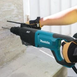 Makita HR2641X1 SDS-PLUS AVT Rotary Hammer With Case And 4-1/2" Angle Grinder -3D Prima Boutique hr2641x1 6