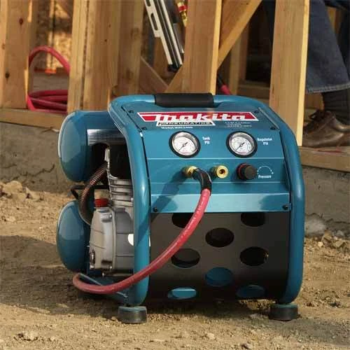 Makita MAC2400 2.5 Hp Cast Iron Roll-Cage Big Bore Air Compressor 3 Makita MAC2400 2.5 Hp Cast Iron Roll-Cage Big Bore Air Compressor – Image 3