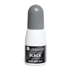 Silhouette - Mint - Encre Pour Tampon - Noir (Black) - 5 Ml