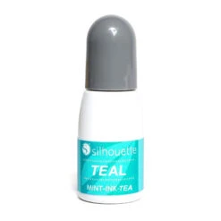 Silhouette - Mint - Encre Pour Tampon - Bleu Sarcelle (Teal) - 5 Ml