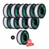 ESun Pack PLA+ Blanc Froid (Cold White) 9 Bobines + 1 OFFERTE