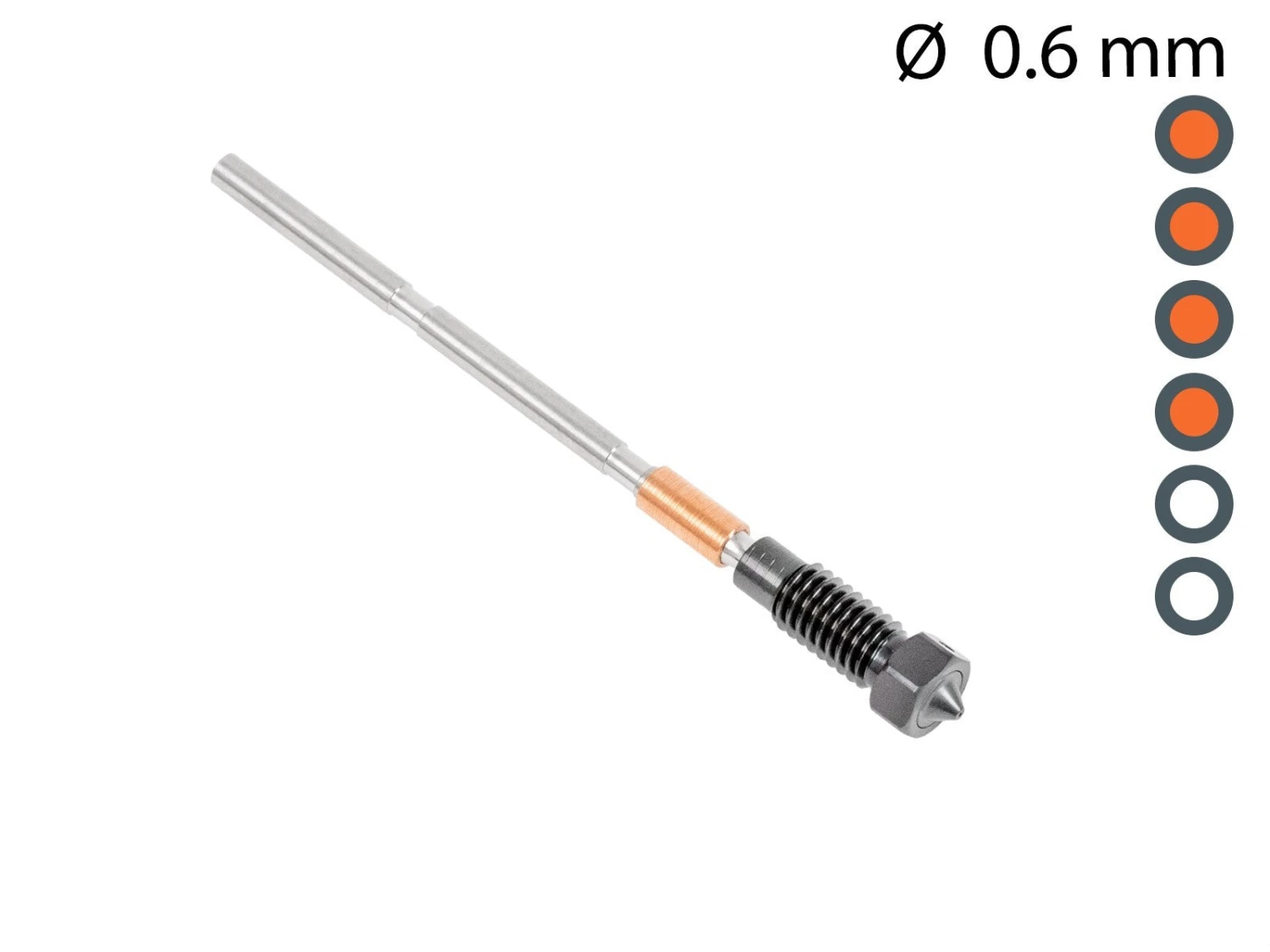 Prusa - Buse ObXidian (Nozzle ObXidian) - 0.6 Mm 1 Prusa - Buse ObXidian (Nozzle ObXidian) - 0.6 Mm