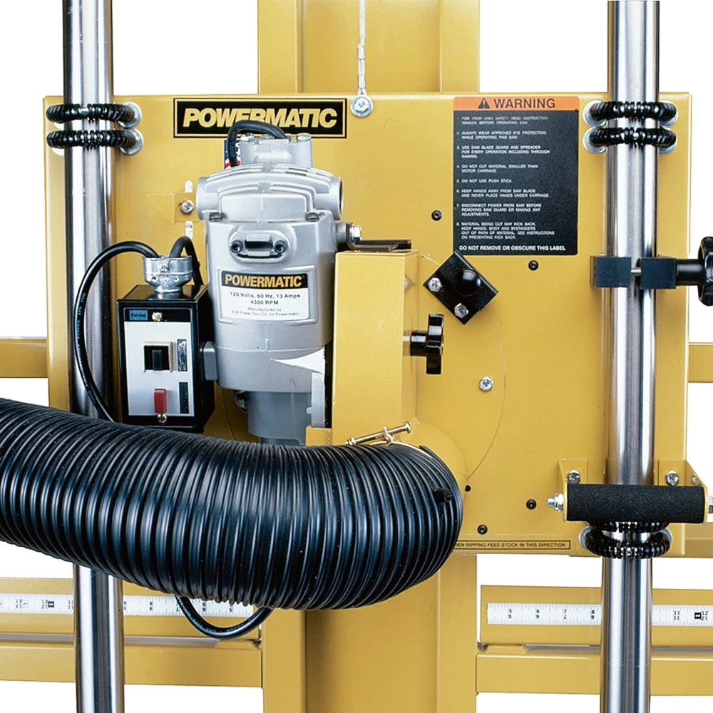 Powermatic 1510007 3-Hp 115V 511 Vertical Panel Saw W/ 4" Dust Port 2 Powermatic 1510007 3-Hp 115V 511 Vertical Panel Saw W/ 4" Dust Port – Image 2