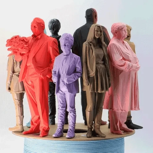 Panchroma Dual PLA - Mat Levée De Soleil Rouge - Jaune (Sunrise Red-Yellow) - 1,75 Mm - 1 Kg 3 Panchroma Dual PLA - Mat Levée De Soleil Rouge - Jaune (Sunrise Red-Yellow) - 1,75 Mm - 1 Kg – Image 3