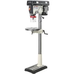 Shop Fox W1680 1 H.P. 17" Floor Model Drill Press 12 Speed With Mt #3 Spindle