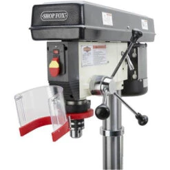 Shop Fox W1680 1 H.P. 17" Floor Model Drill Press 12 Speed With Mt #3 Spindle -3D Prima Boutique w1680 7