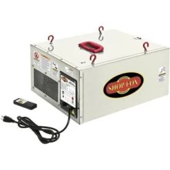 Shop Fox W1830 1/8 HP Single Phase 3-Speed 409 CFM Hanging Air Filter W