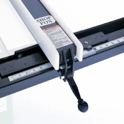 Shop Fox W2006 Heavy Duty Classic Support Fence W/ 7-Foot Rails And Legs