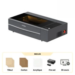 XTool - P2 - Machine De Gravure Laser CO2 - Classe IV - 55W