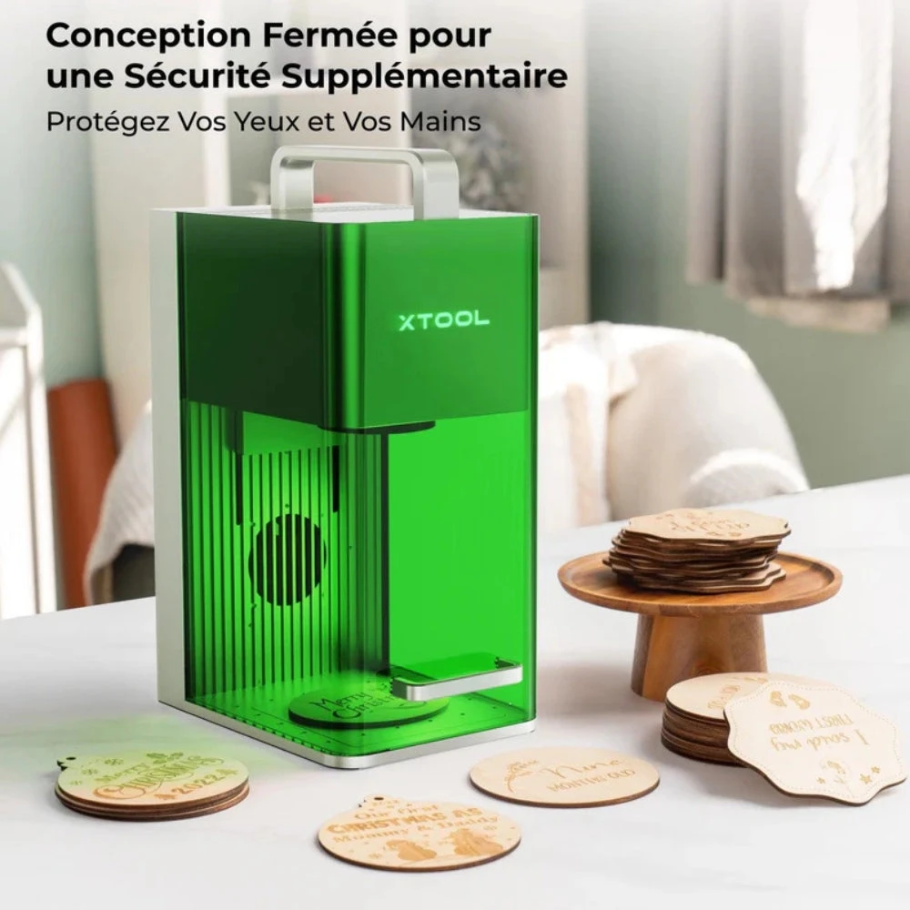 XTool - F1 - Pack Starter Graveur Laser Portable IR Et Diode 9 XTool - F1 - Pack Starter Graveur Laser Portable IR Et Diode – Image 9