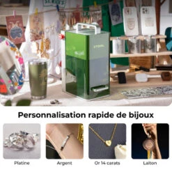 XTool - F1 - Graveur Laser Portable IR 2W Et Diode 10W -3D Prima Boutique xTool F1 7 1