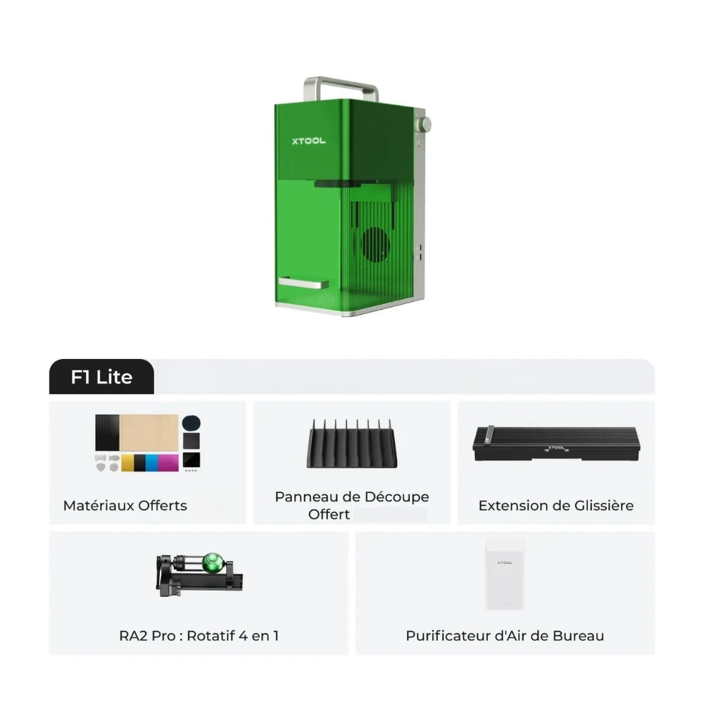 XTool - F1 Lite - Kit De Luxe 1 XTool - F1 Lite - Kit De Luxe