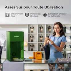 XTool - F1 Ultra Avec Convoyeur -3D Prima Boutique xTool F1 Ultra 9